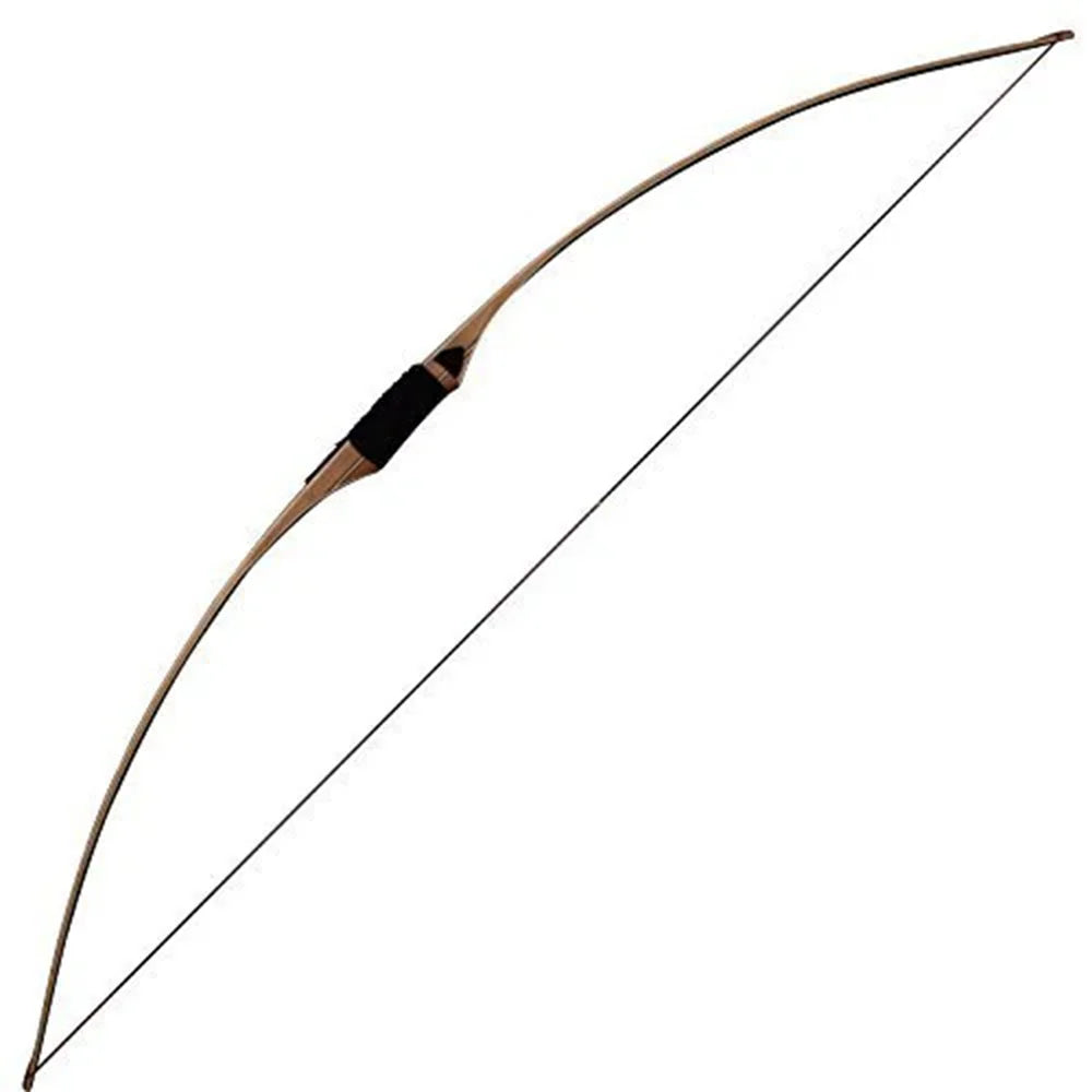 68in Longbow, Recurve Bow Hunting brown Long Bow, Right/Left Hand Take Down