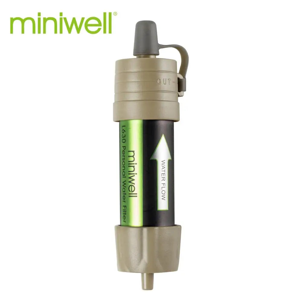 Miniwell L630 Portable Outdoor Water Filter Survival Kit with Bag