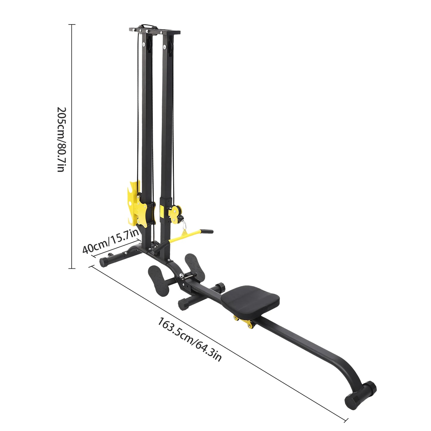 Multifunctional Fitness Rack High Safety Heavy Duty Adjustable Height