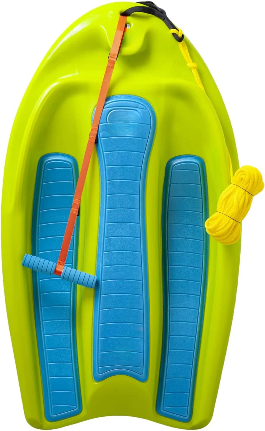 Coast Board All-in-One Kid's Wakeboard with Rope Handle