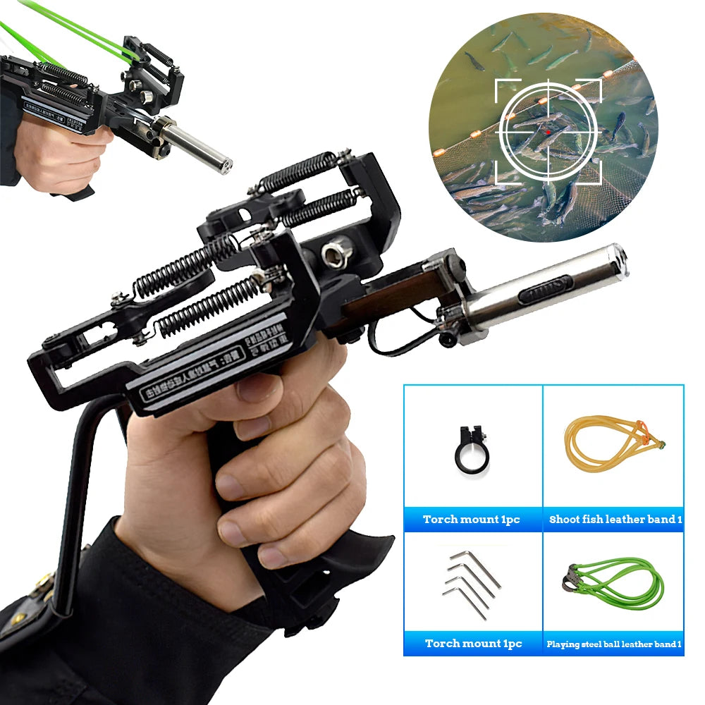 Professional Slingshot Metal w/Laser