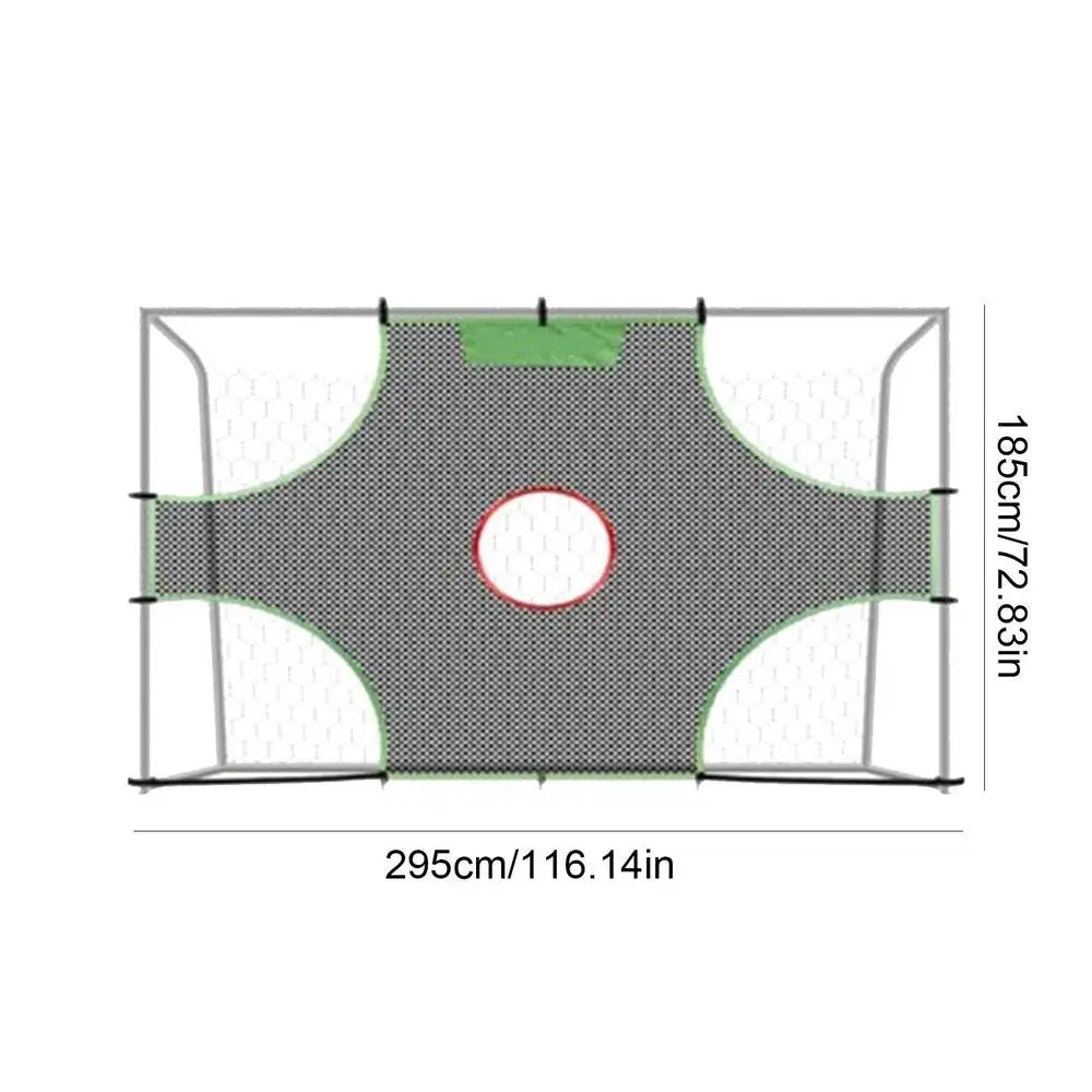 1-3 Hole Football Goal Net