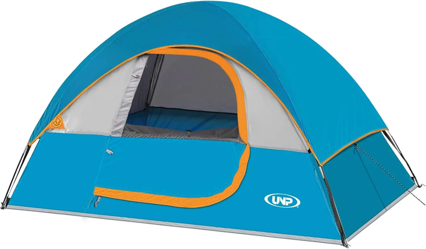 2 Person, Waterproof Windproof Tent with Rainfly and easy set up