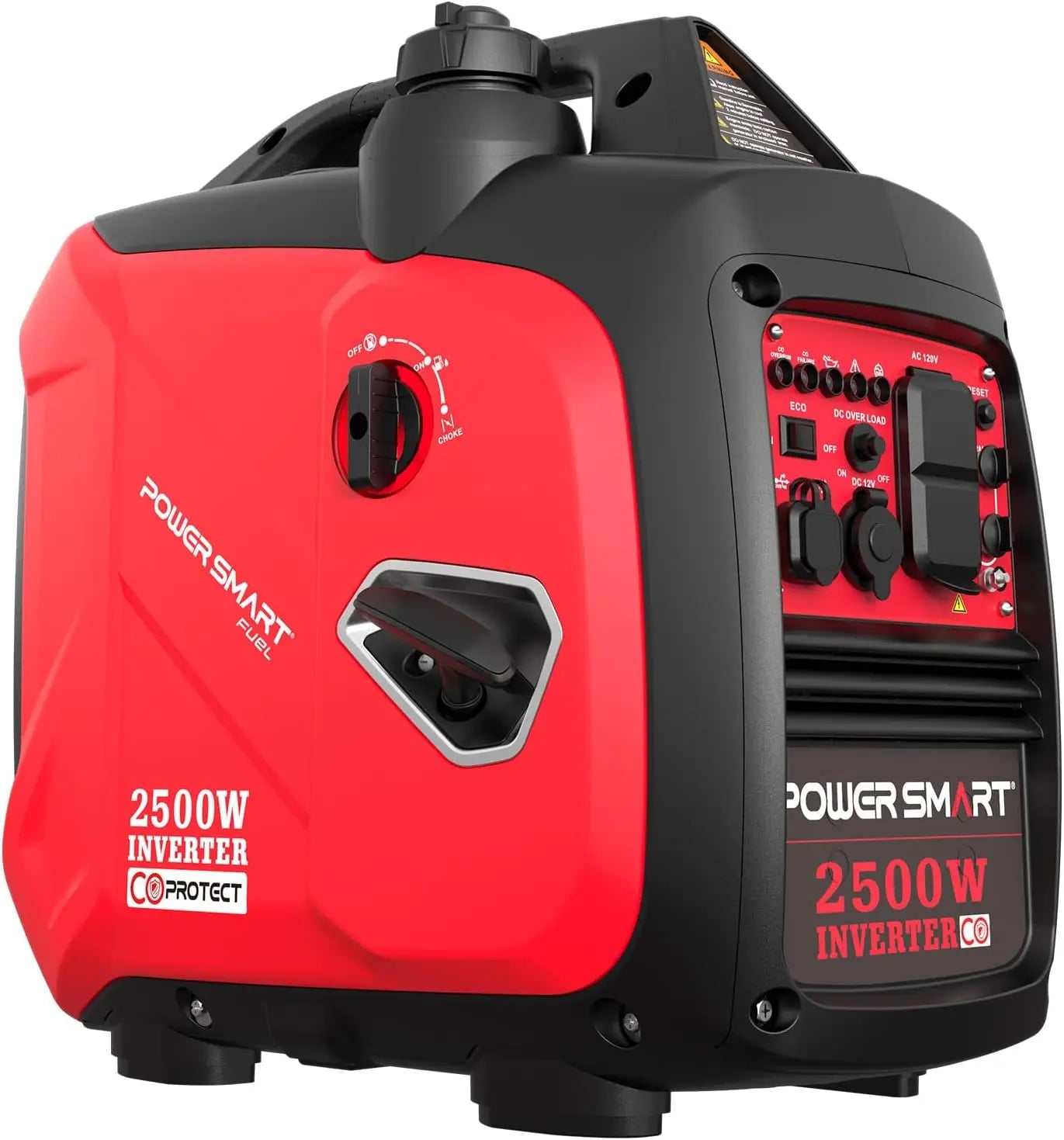2500-Watt Gas Powered Portable Inverter Generator, super quiet