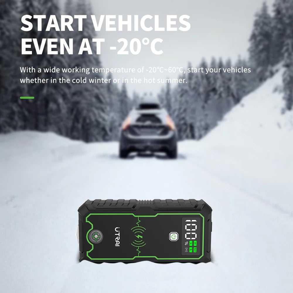 UTRAI Power Bank 2500A Jump Starter Portable Charger/Car Booster