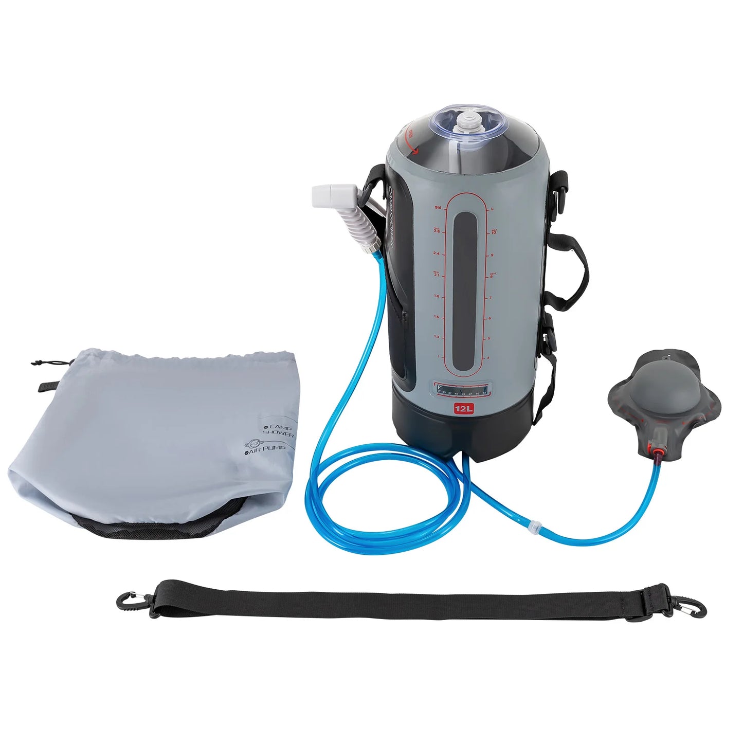 12L Garden Shower with Pump