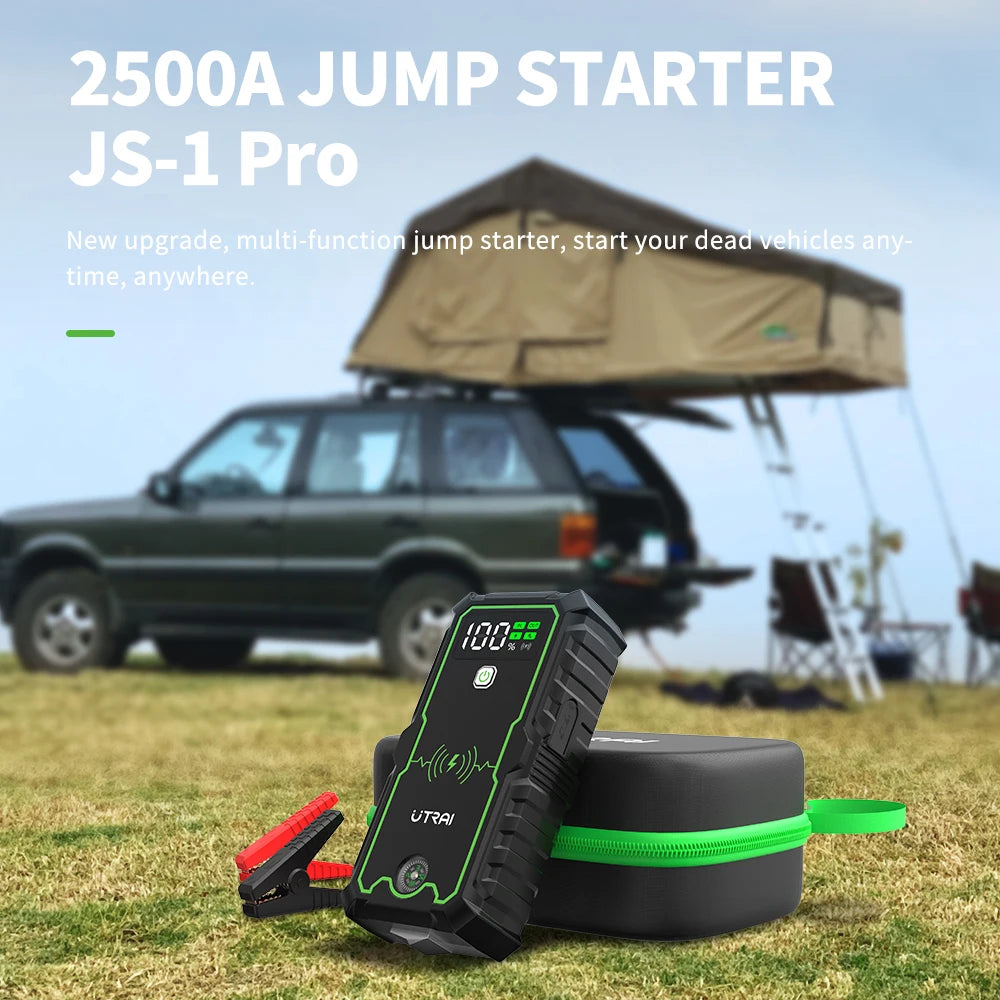 UTRAI Power Bank 2500A Jump Starter Portable Charger/Car Booster