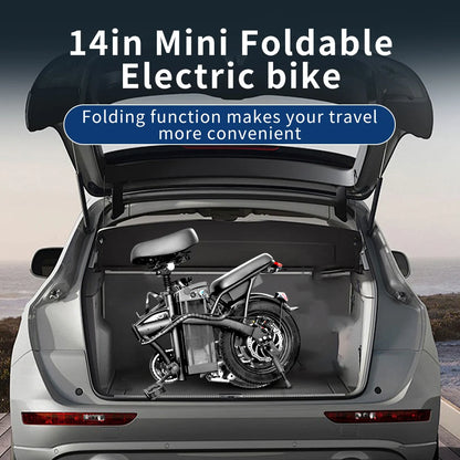 Foldable Electric Bike for Adults, 400W Motor