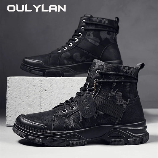 Men's camouflage Boots