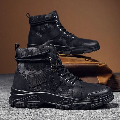 Men's camouflage Boots