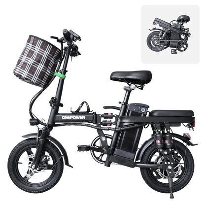 Foldable Electric Bike for Adults, 400W Motor