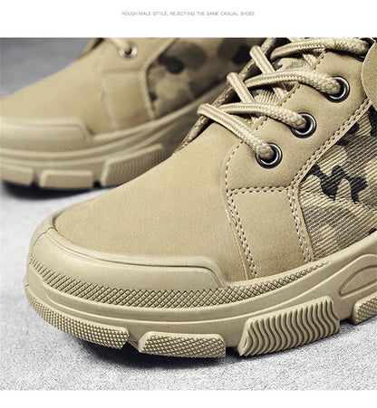 Men's camouflage Boots