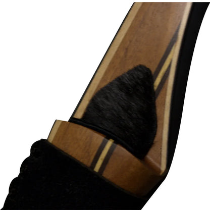 68in Longbow, Recurve Bow Hunting brown Long Bow, Right/Left Hand Take Down