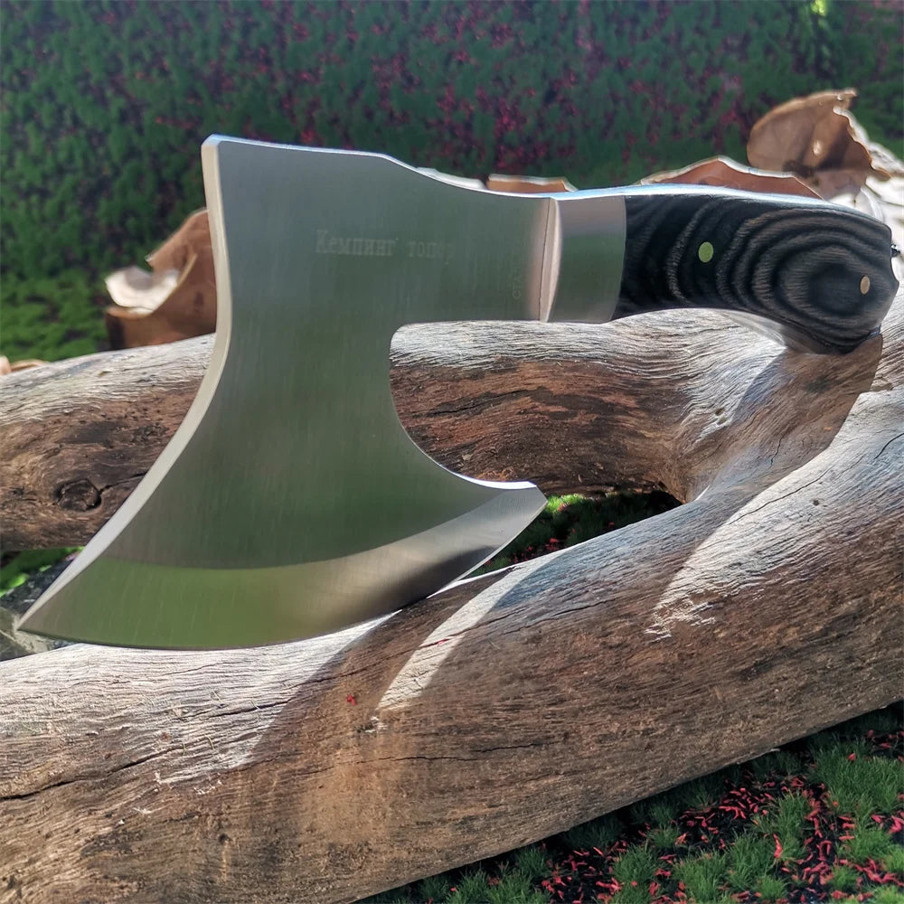 Compact Stainless Steel Axe