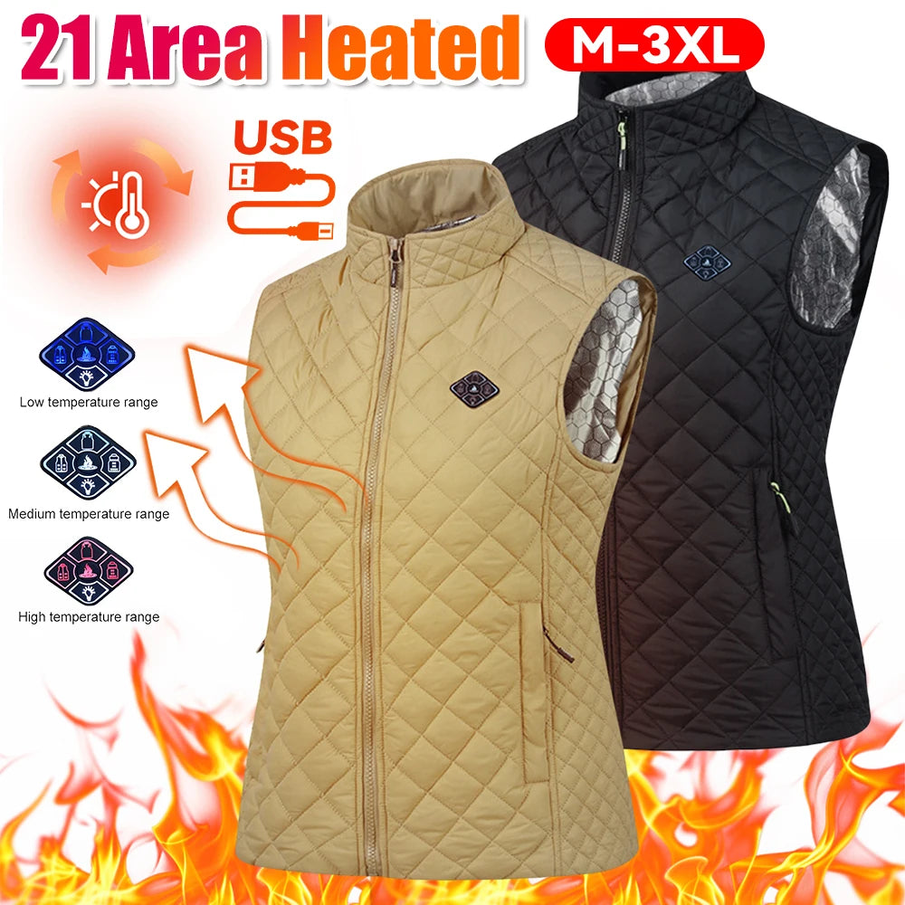 Heated vest