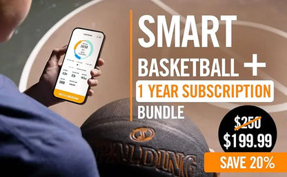 Smart Basketball + 1 Yr App Subscription Bundle