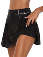 Women Pleated Tennis Skirt with Pockets