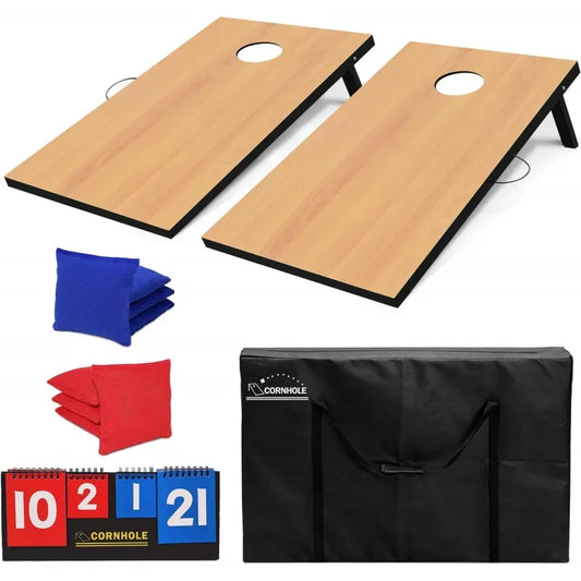 2x4 cornhole set with scoreboard