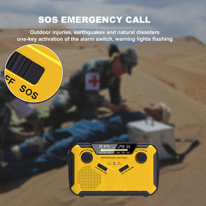 Hand Crank Emergency Solar radio