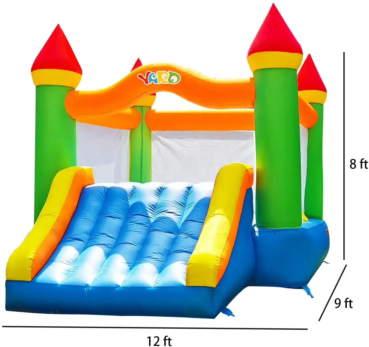 Inflatable Bounce House With Slide