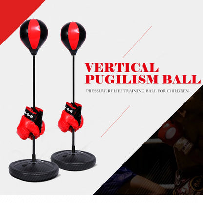 Kids Punching Ball with gloves