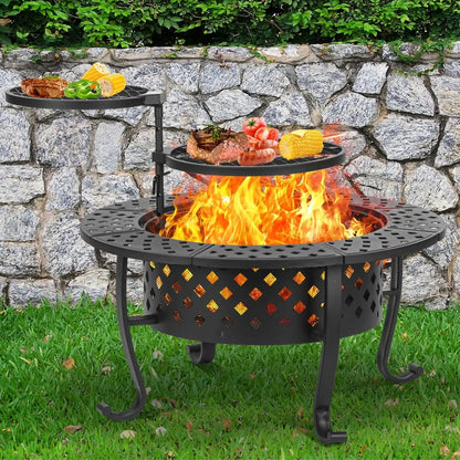 Fire Pit ,Extra Large Wood Burning