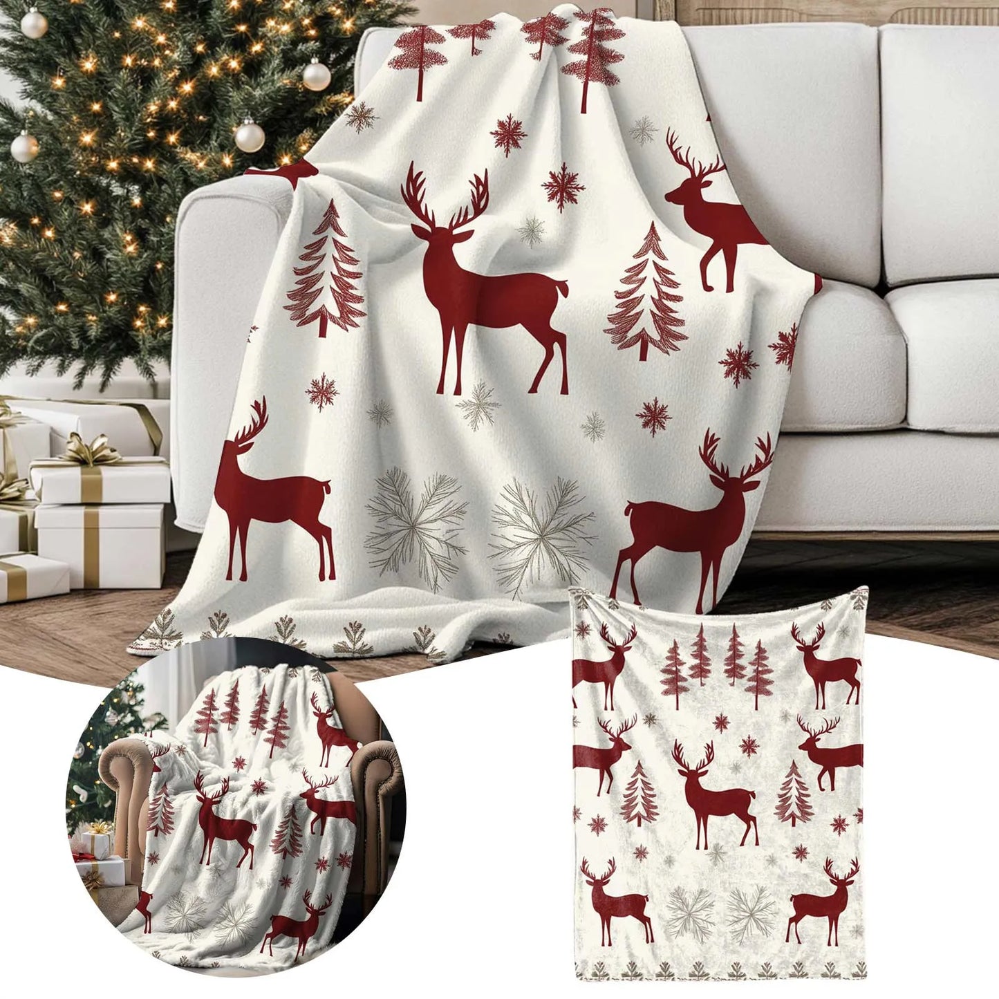 Christmas Flannel Blanket