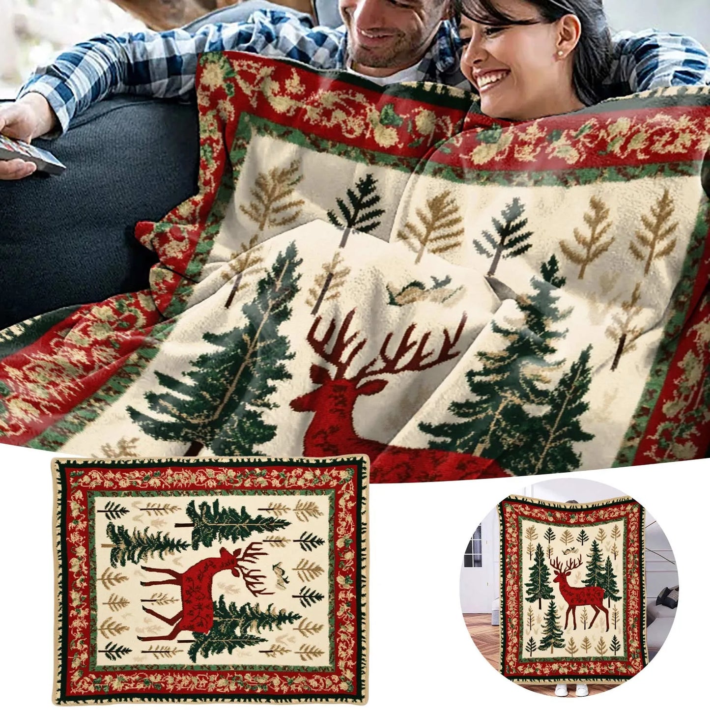 Christmas Flannel Blanket