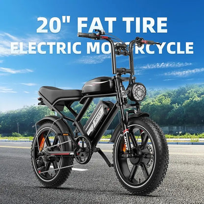 S6 Electric Bike for Adults Dual Moter Peak 3000W