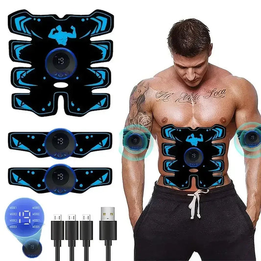 EMS Abdominal Muscle Stimulator Massage USB Rechargeable