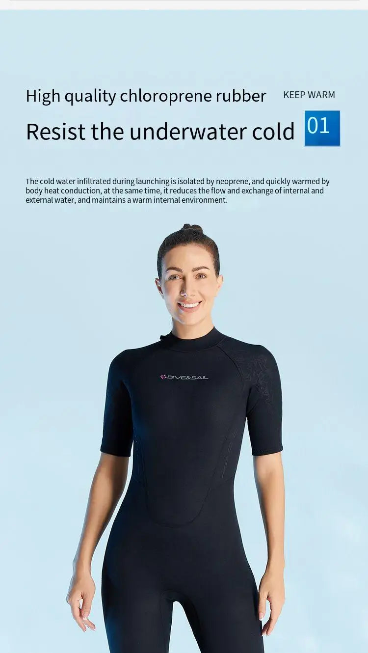 Neoprene Wetsuit for Surfing/Diving