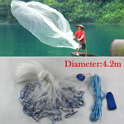 14ft Hand Cast Fishing Net