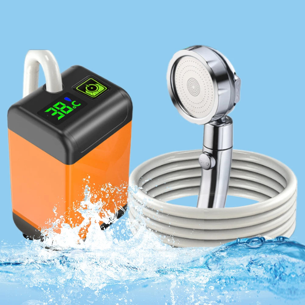 Portable Shower with Electric  Pump