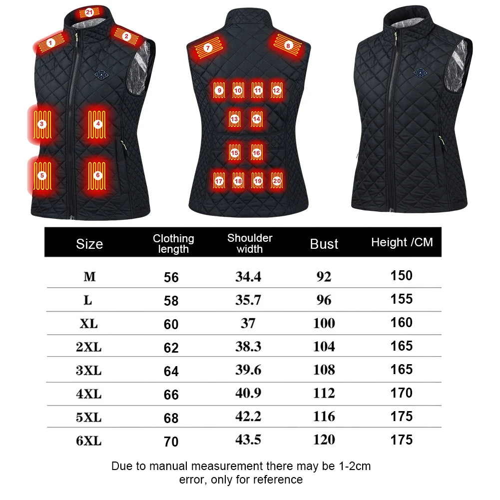 Heated vest