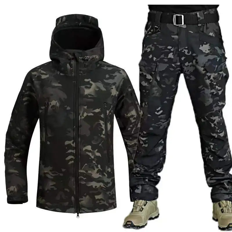 Mens jacket and pants set