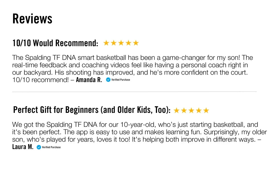 Smart Basketball + 1 Yr App Subscription Bundle