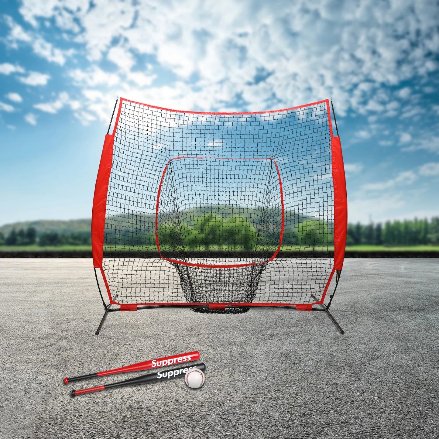 Baseball Softball Hitting Pitching Net