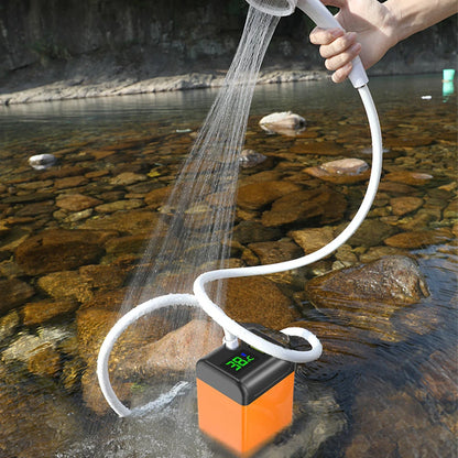 Portable Shower with Electric  Pump