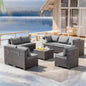 Patio Furniture with Swivel Chairs