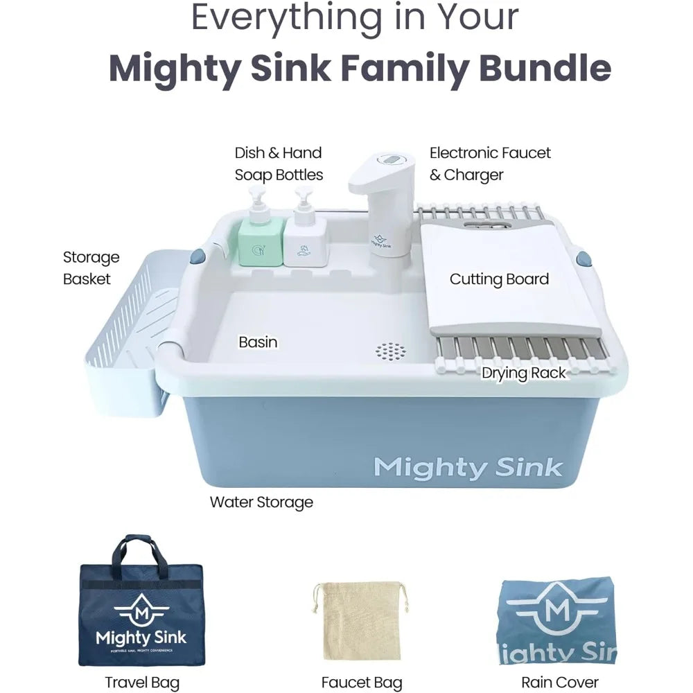 Mighty Sink Easy Press and Wash Kit