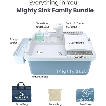 Mighty Sink Easy Press and Wash Kit