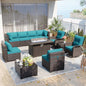 Patio Furniture with Swivel Chairs