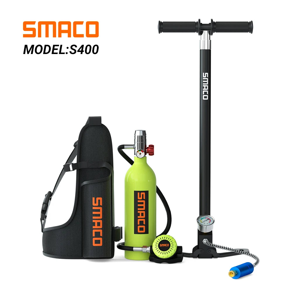 Smaco S400Pro Scuba Diving Tank Kit