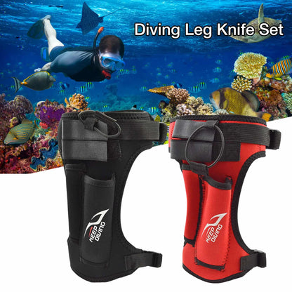 Scuba Diving Leg Wrapping Knife Holder