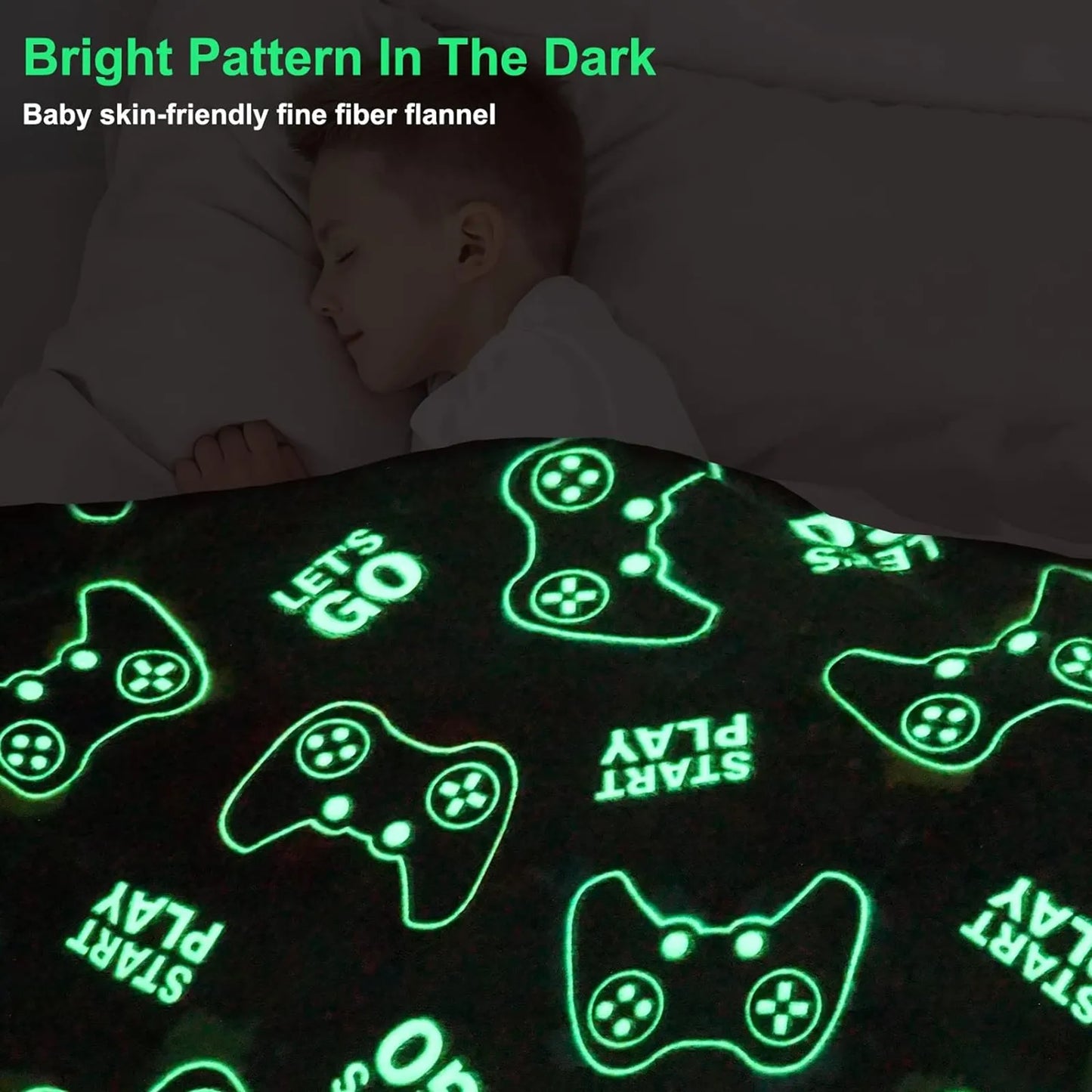 Glow In The Dark Fleece Blanket