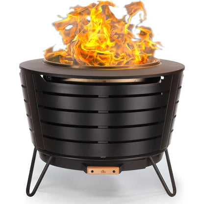 Smokeless 25 in. Patio Fire Pit