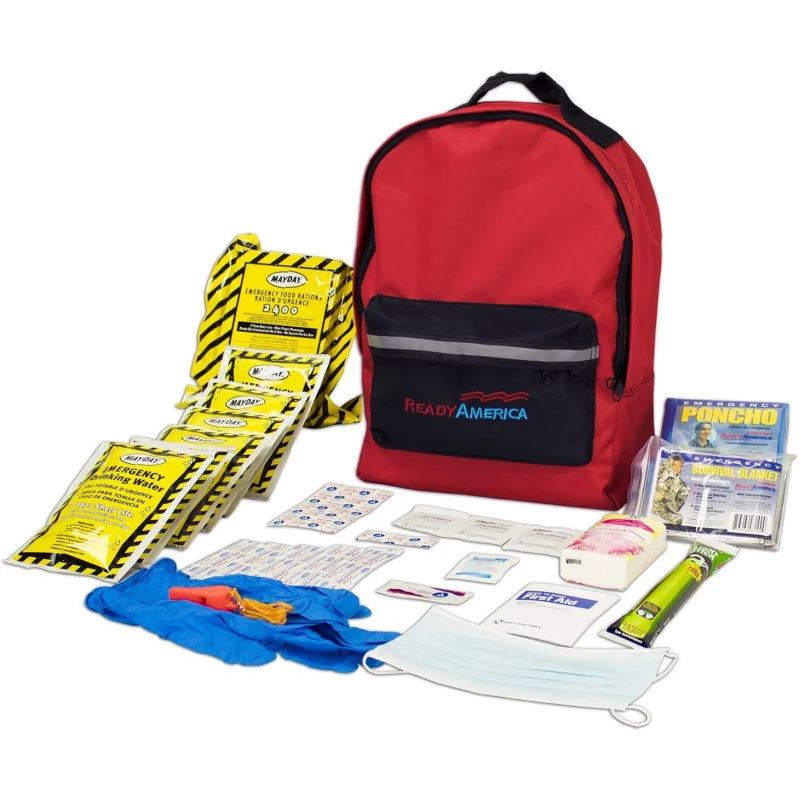 Emergency Kit, 4-Person, First Aid Kit