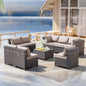 Patio Furniture with Swivel Chairs