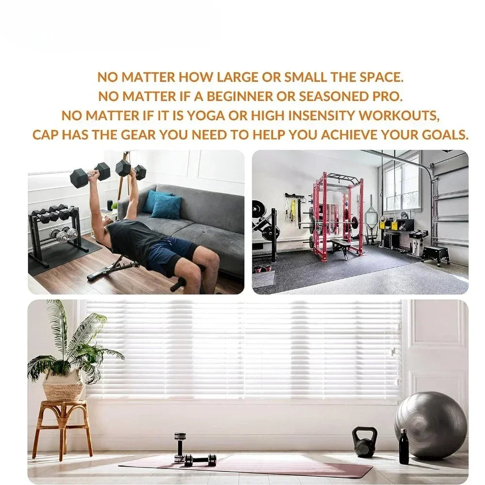Dumbbell Set With Rack | Multiple Options