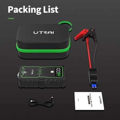 UTRAI Power Bank 2500A Jump Starter Portable Charger/Car Booster